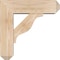Ekena Millwork Funston Craftsman Smooth Bracket w/ Offset Brace, Douglas Fir, 5 1/2"W x 16"D x 16"H BKT0604X16X16FST04SDF - alternate 3